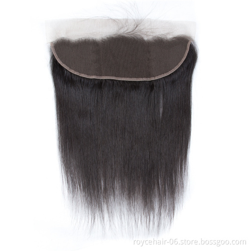 Cambodian Water Wave Light Brown Fine Swiss Lace Frontal ,Peruvian Hair Thin Skin 13 x 4 Lace Frontal